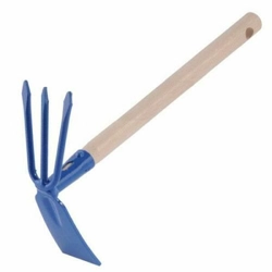 vendita online Zappetta quadro tridente manico 275 mm. faggio Rastrelli, badili, forche, scope Agef